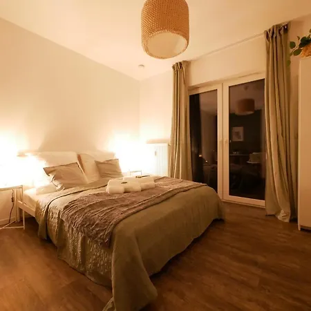 公寓 Zentral, Modern, Gemuetlich Mit Balkon & Parkplatz 帕德博恩